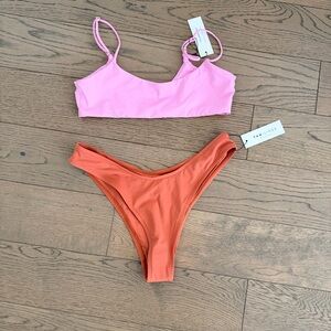 Tan Lines by Sivan Ayla Colorblock Bikini Set